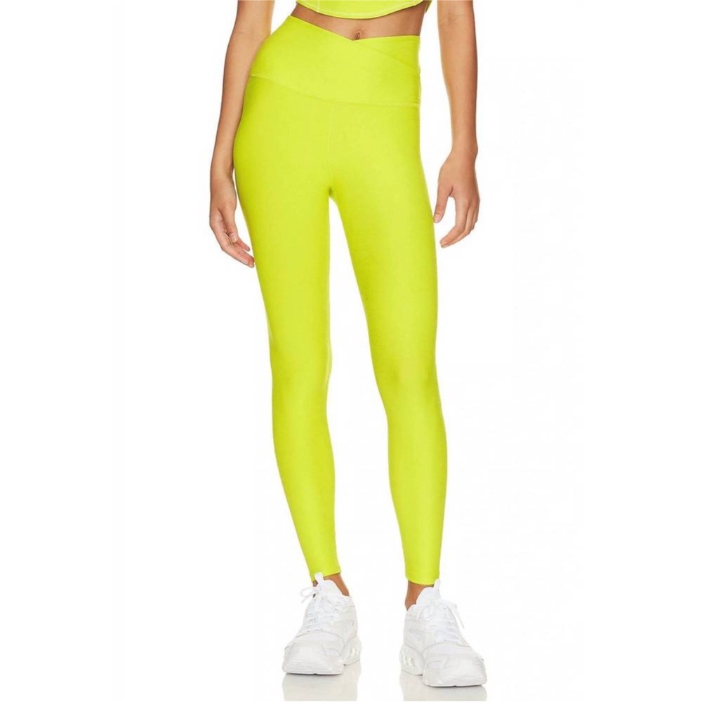 Beyond Yoga Spacedye High Waisted Leggings True Charteuse Heather. Size Medium